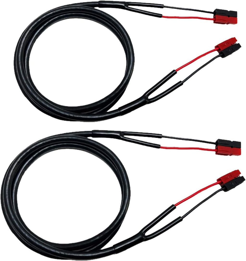 2 Pack 4 Foot Power Cable with PowerPole Connectors 12V DC X67147