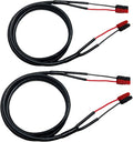2 Pack 4 Foot Power Cable with PowerPole Connectors 12V DC X67147