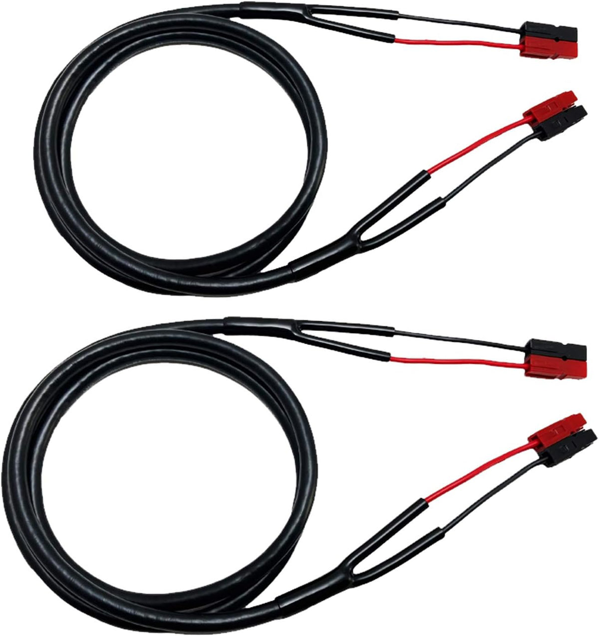 2 Pack 4 Foot Power Cable with PowerPole Connectors 12V DC X67147
