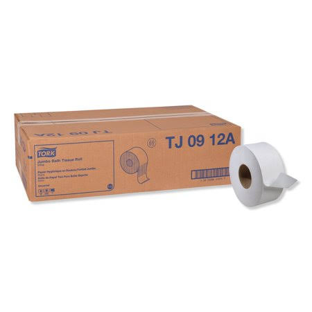 Tork Universal Jumbo Bath Tissue, 1-Ply, White, 12 Roll/Carton C11322