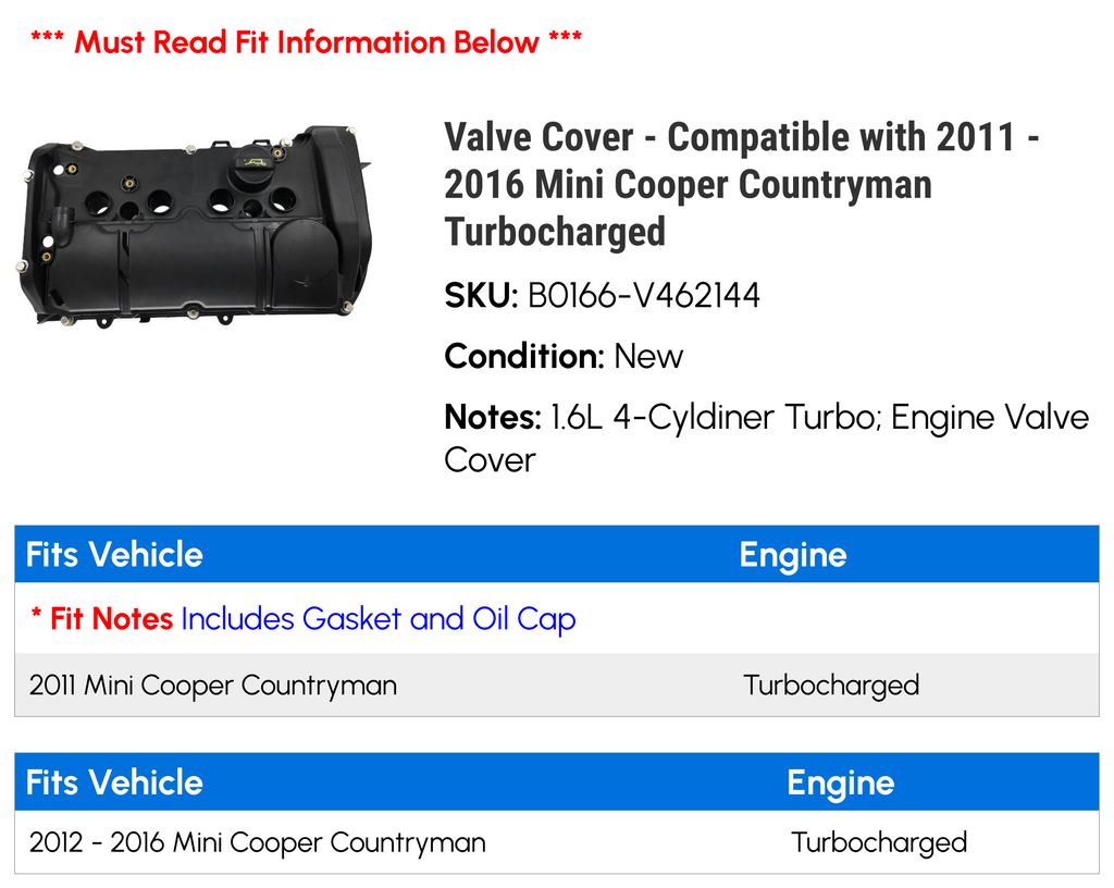 Valve Cover F6066