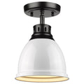 Black Flush Mount M200033