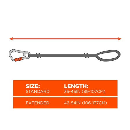 Single Carabiner Tool Lanyard K92704