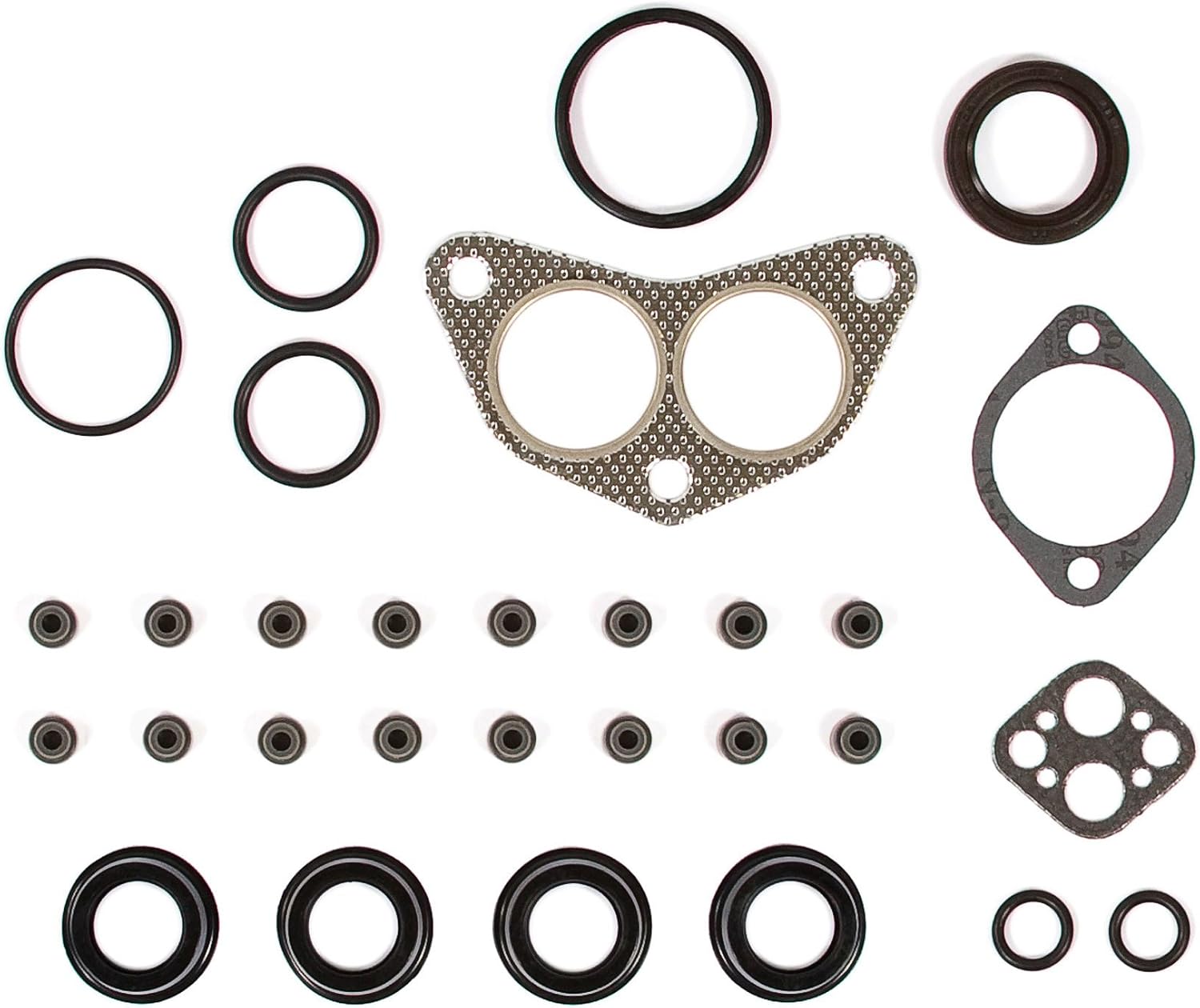 Full Gasket Set Head Bolts Intake Exhaust Valves for 2.4L SOHC 16V 4G64 P1994