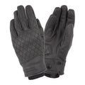 Black Leather Motorcycle Gloves Size L K79875