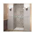 Stainless Steel Frameless Hinged Shower Door X272