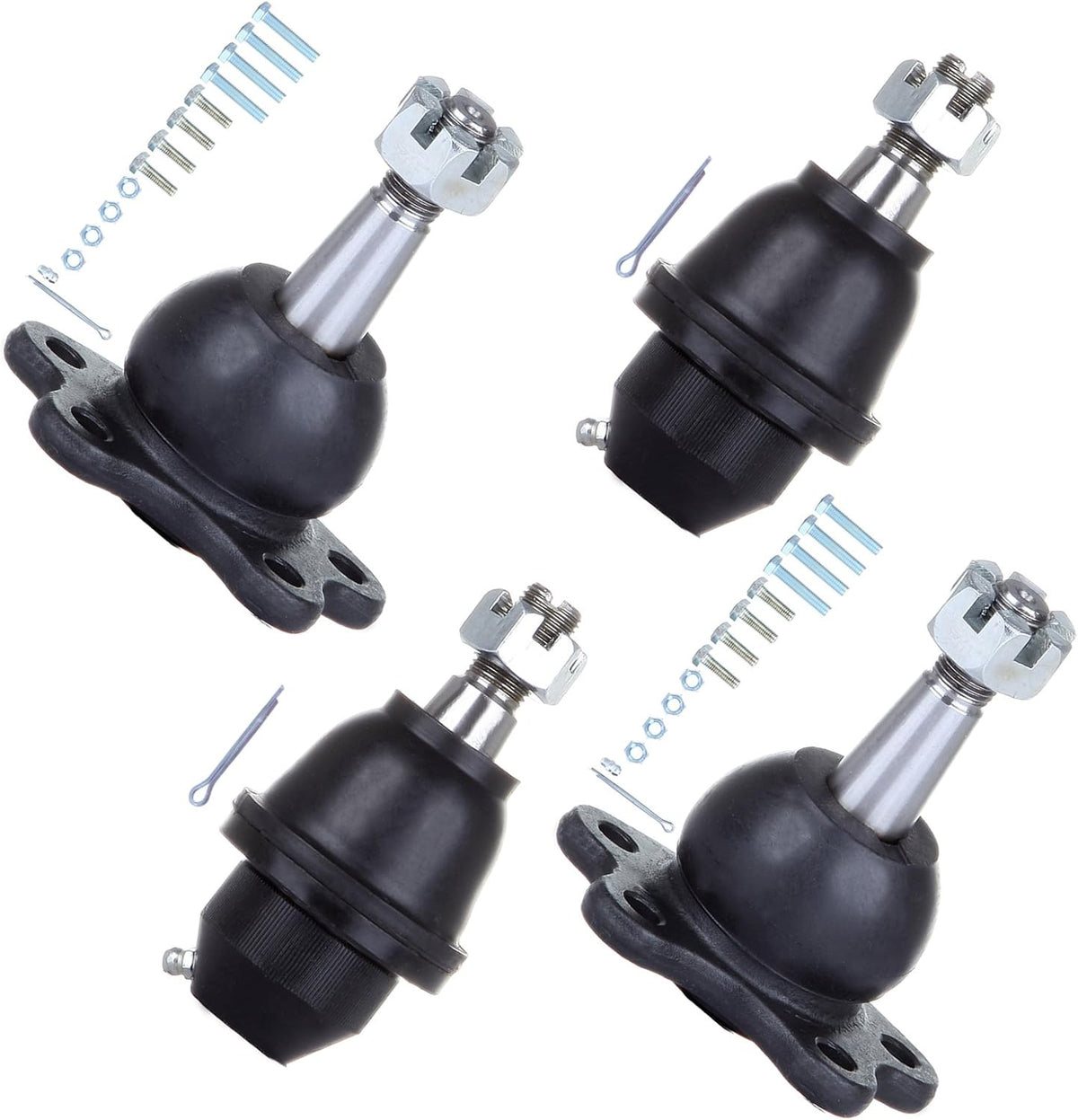 4pc Front Suspension Kit Lower & Upper Ball Joint B128034