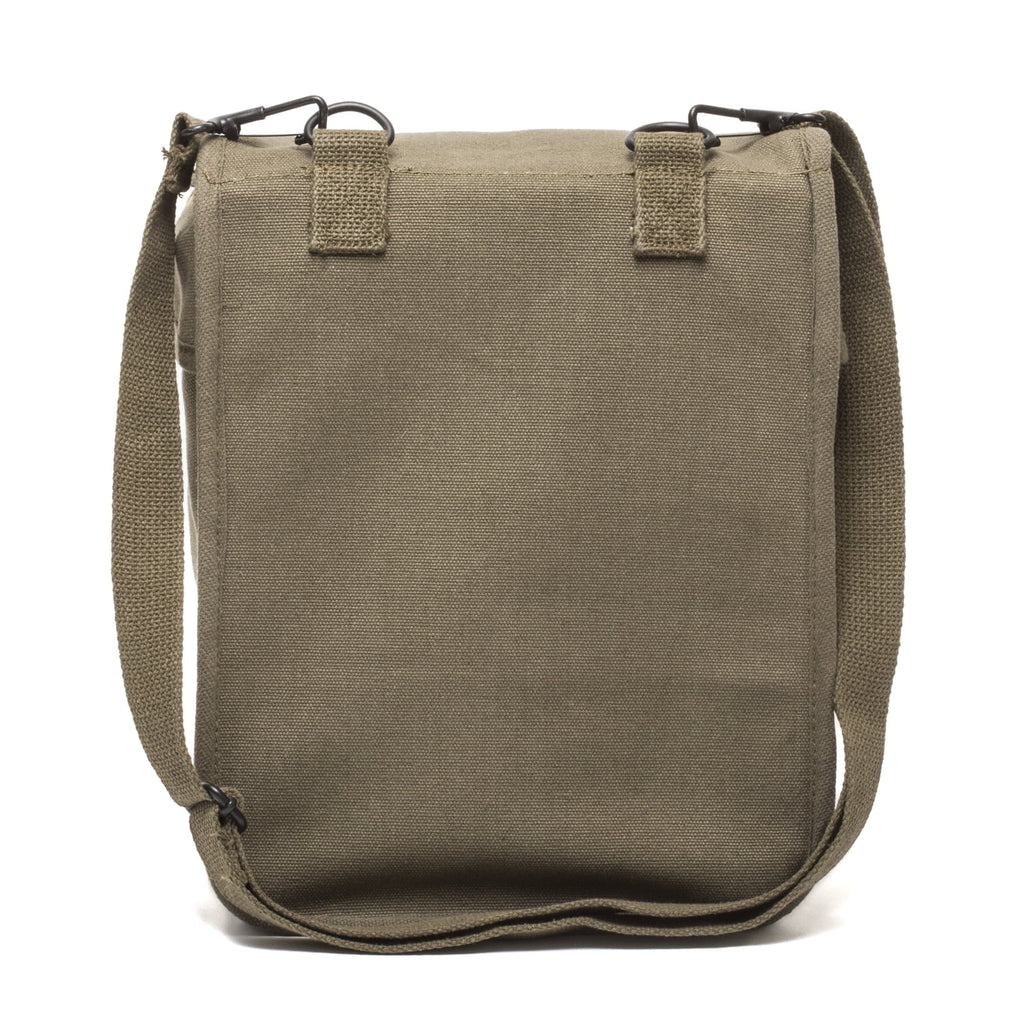 Olive Canvas Crossbody Travel Bag E649