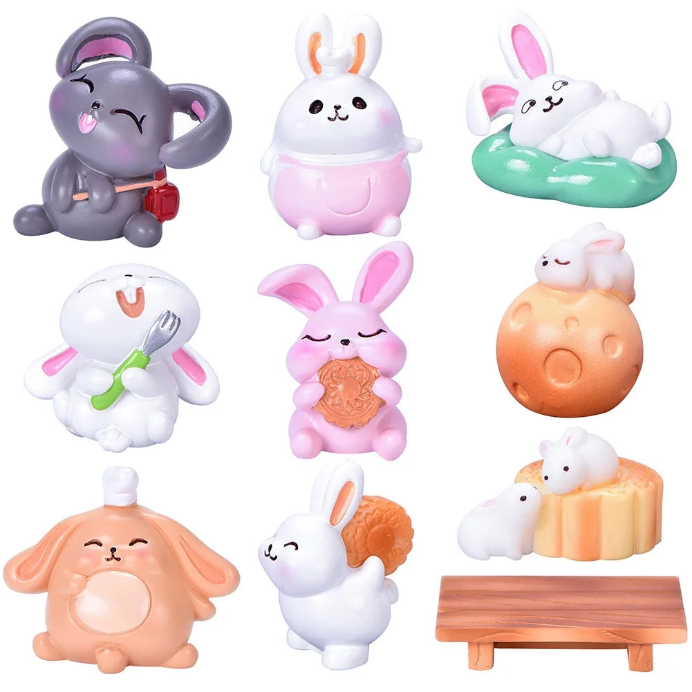 Moon Cake Rabbit Ornaments P152