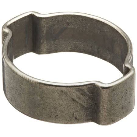 Zinc-Plated Steel Hose Clamp, Double Ear, Pack of 300 H802