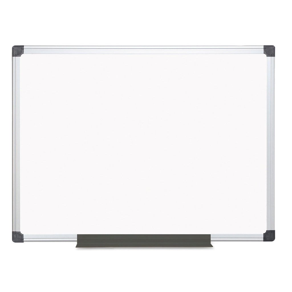 96" x 48" White Lacquered Steel Magnetic Dry Erase Board E276