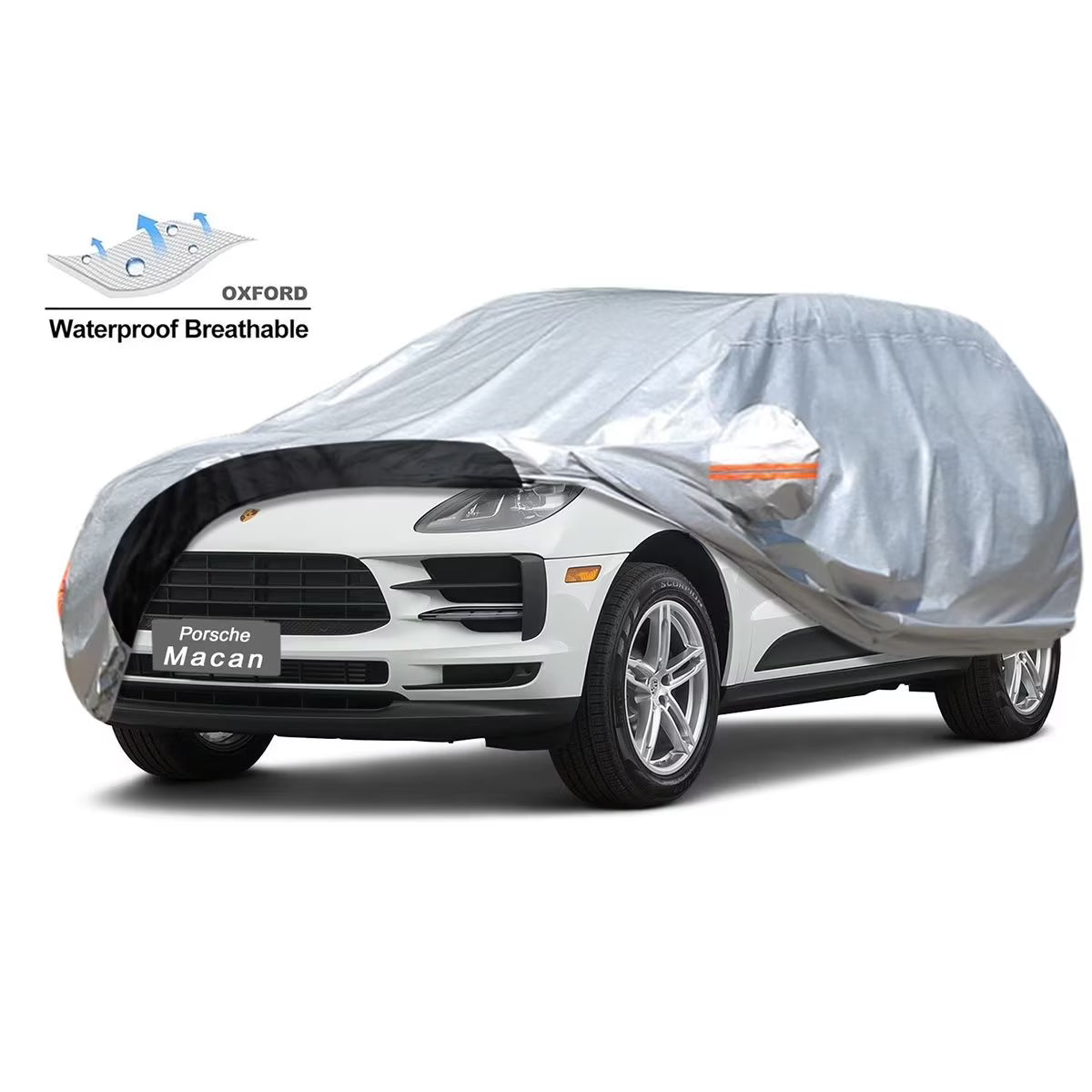 Silver Waterproof SUV Car Cover B50645