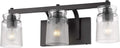 Black Bath Fixture F864