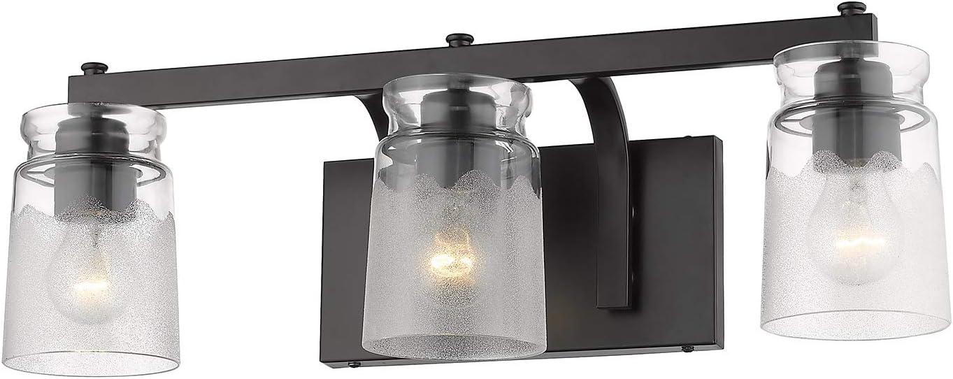 Black Bath Fixture F864