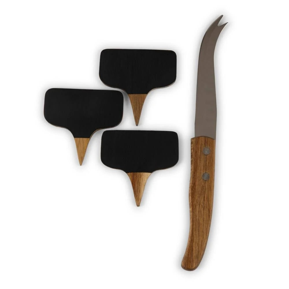Acacia Cheese Board and Tools Set E3165