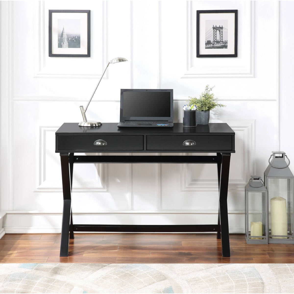 Black Writing Desk P4039