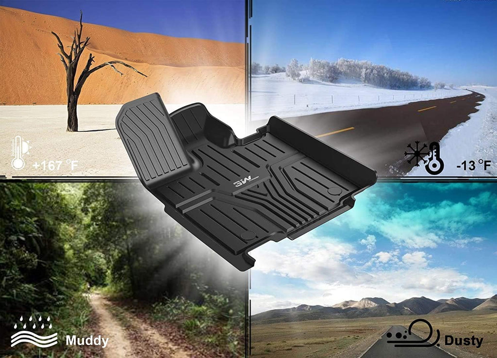 Black TPE Custom Fit Floor Liner for Mercedes Benz CLA Class J43400