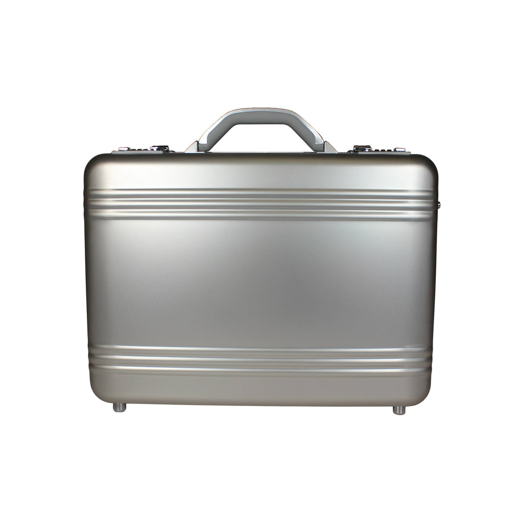 Aluminum Silver Laptop Attache Case L3346