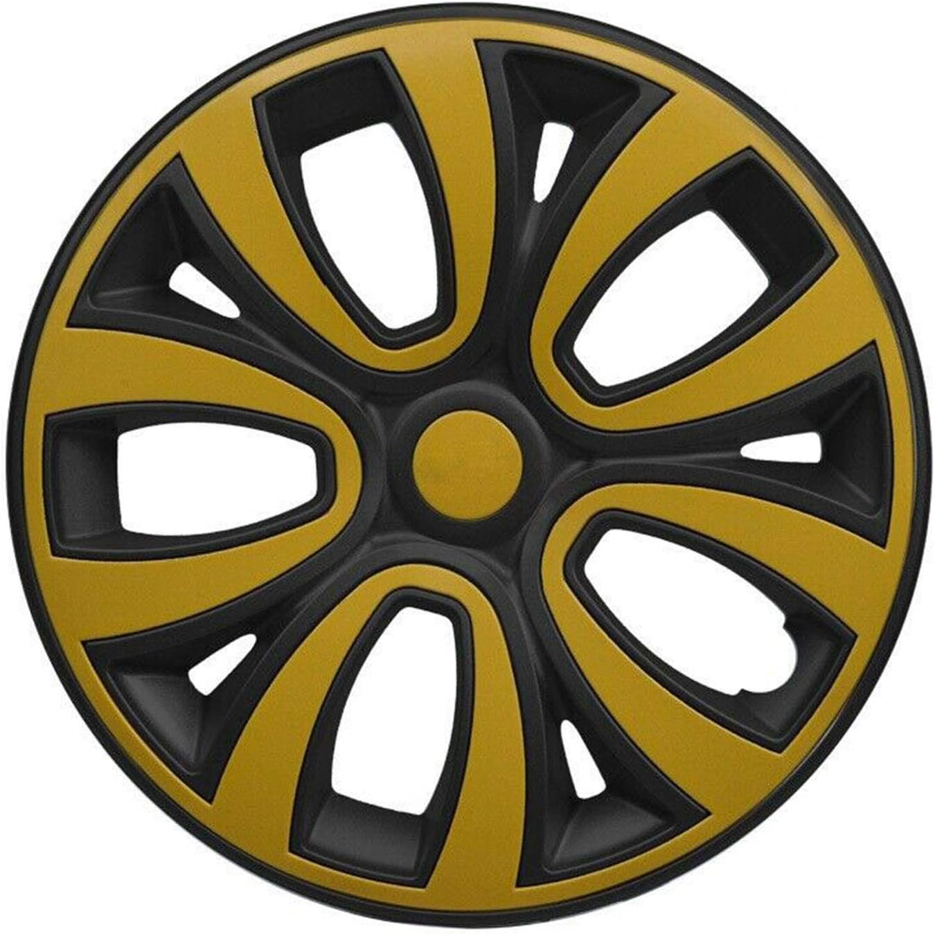 16 inch Matt Black Hubcaps 4 Pcs Set I73179
