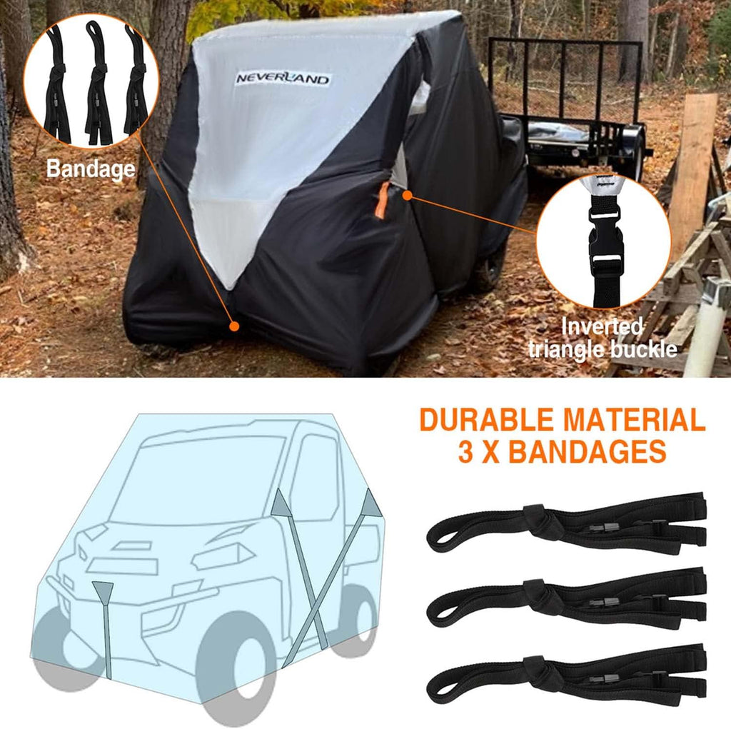 UTV Cover Waterproof 420D Heavy Duty 2-3 Seater 4-6 Seater Side by Side T335