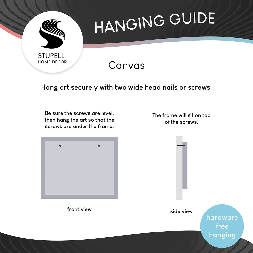Gallery Wrapped Canvas Print Wall Art, 20 x 16 D7624