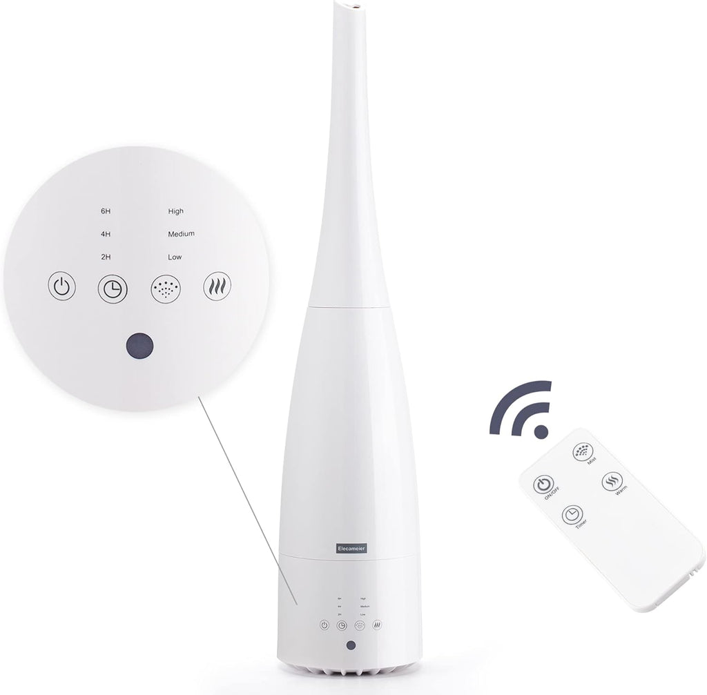 Warm and Cool Mist Humidifier with Remote Control Z837824