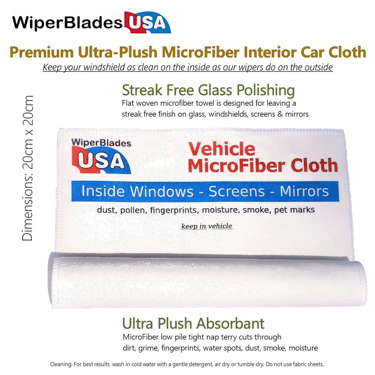 Beam Blade Wipers Set of 3 with Rear Wiper H163645