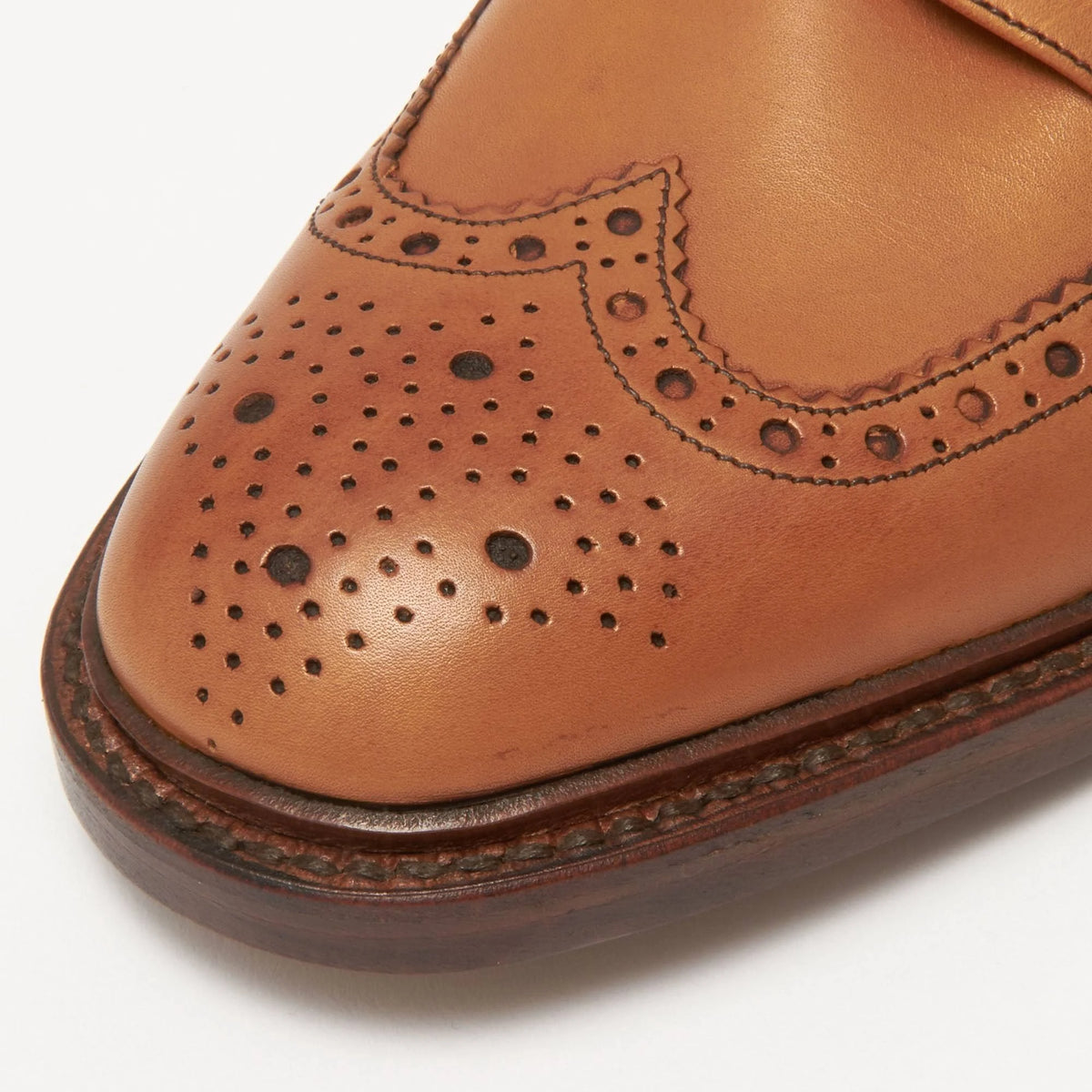 Tan Leather Shoes Z709