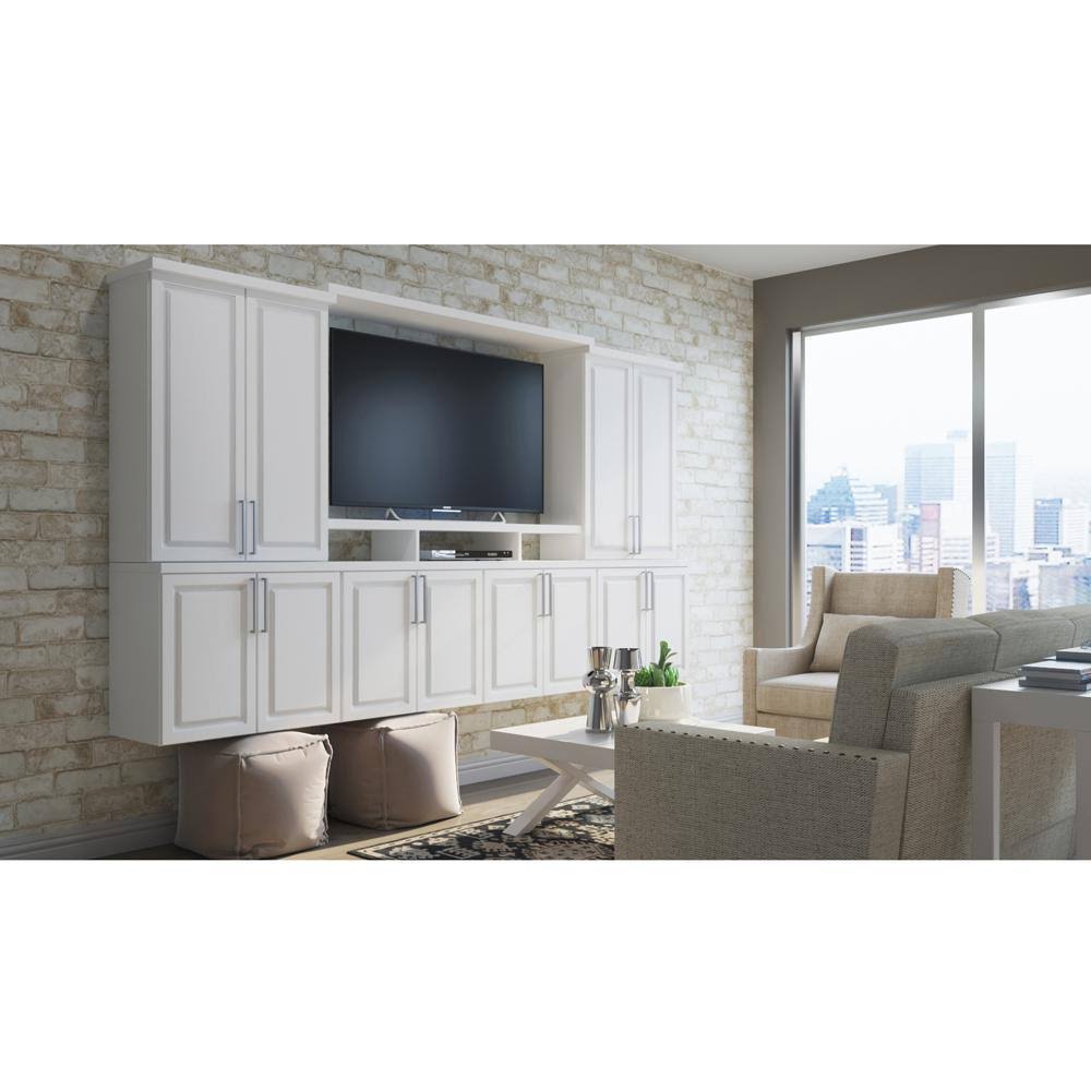 Satin White Sink Base Kitchen Cabinet A3561