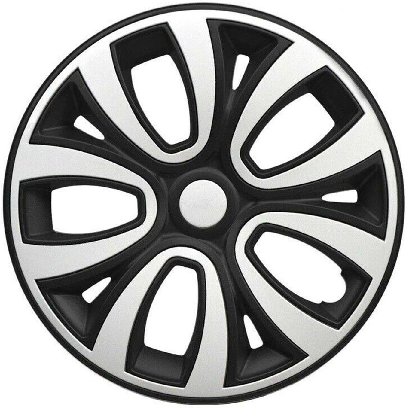 16 inch Matt Black Hubcaps 4 Pcs Set I73179