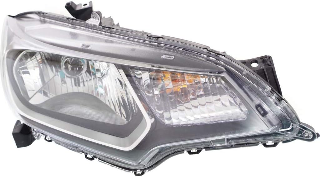 Headlight Assembly Driver and Passenger Side with Bulbs R3760