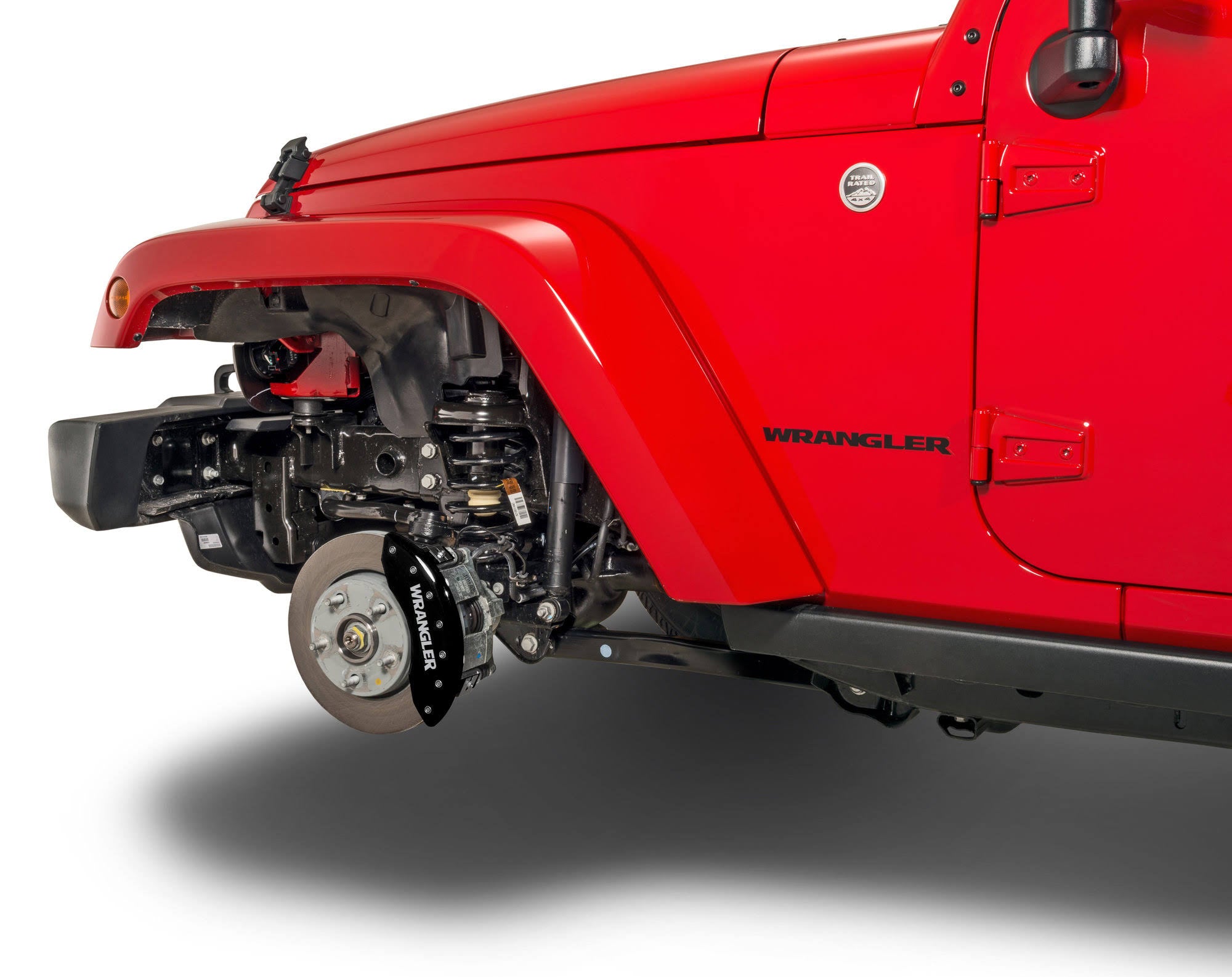 Red Caliper Covers Q1233