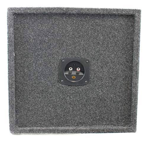12x22 1200W Car Audio Subwoofer with Box and 1500W Mono Amp with Amp Kit W489810