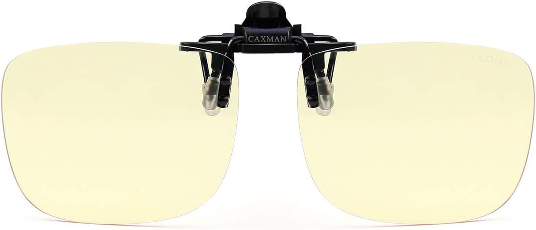 Blue Light Blocking Clip on Glasses Oversized Large Size Flip Up Y889
