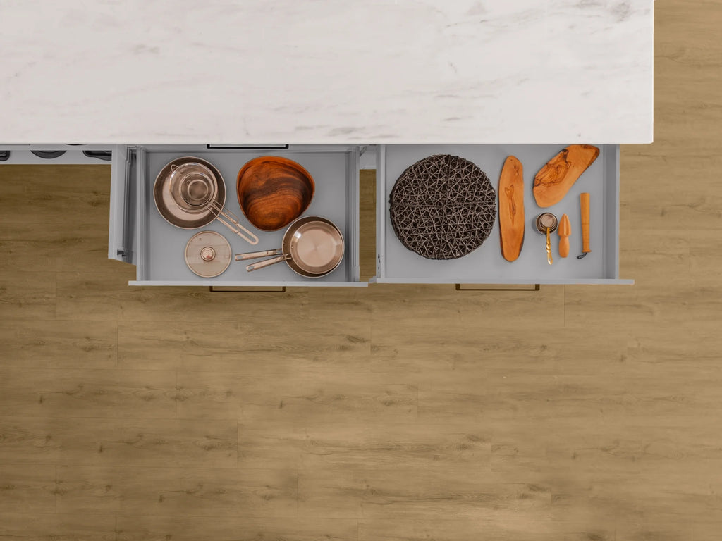 Natural Oak 5MM Stone Composite LVP Flooring 900 Sq ft K24168