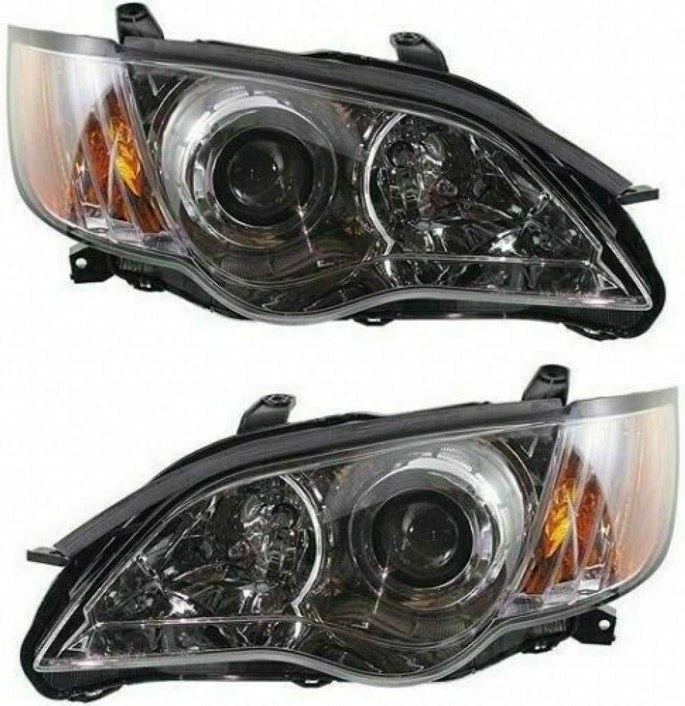 Headlight Assembly Pair for Subaru Legacy 2008-2009 L257439