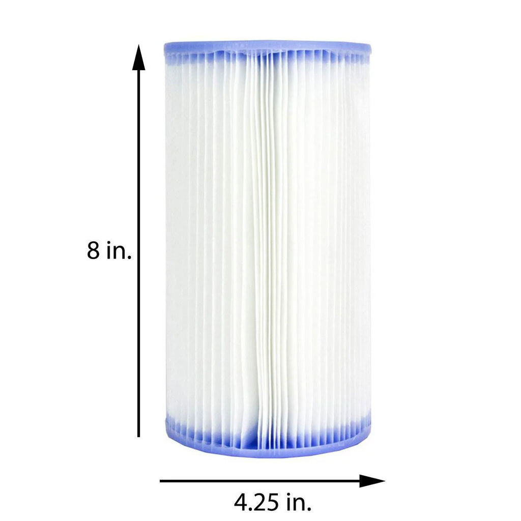 12ft x 30in Metal Frame Round Swimming Pool Set with Pump & Filters X85289
