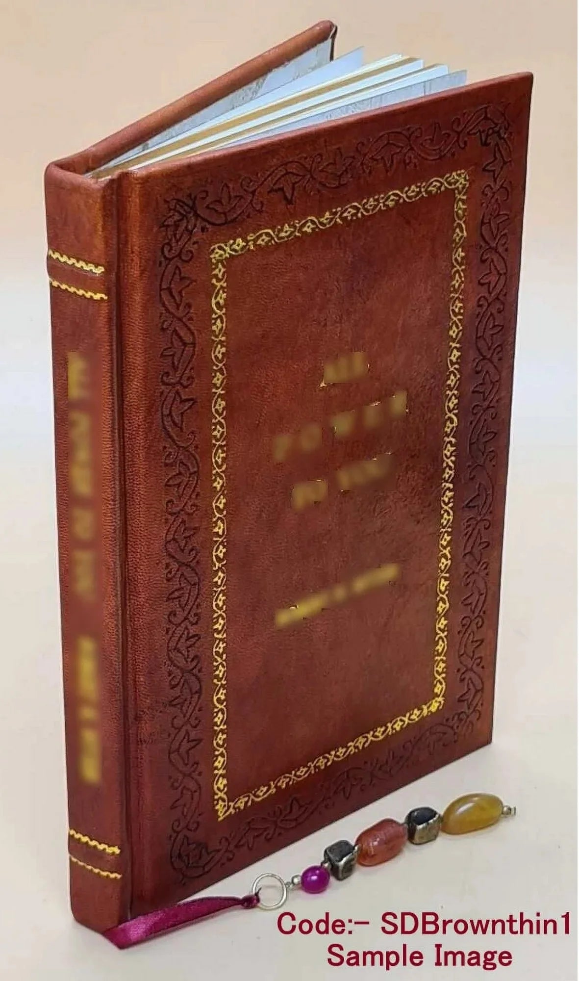 Premium Leather Bound History of the Pony Express I3238