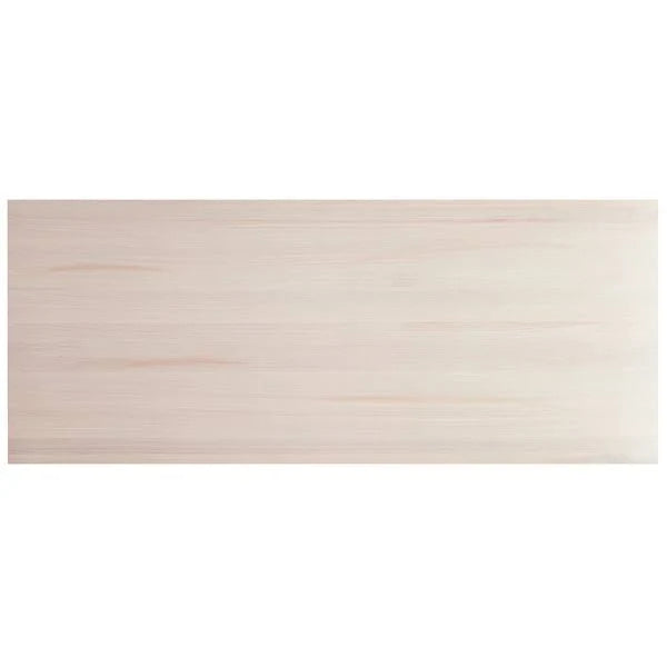 Solid Wood Live Edge Table Top with Antique White Wash Finish E806381