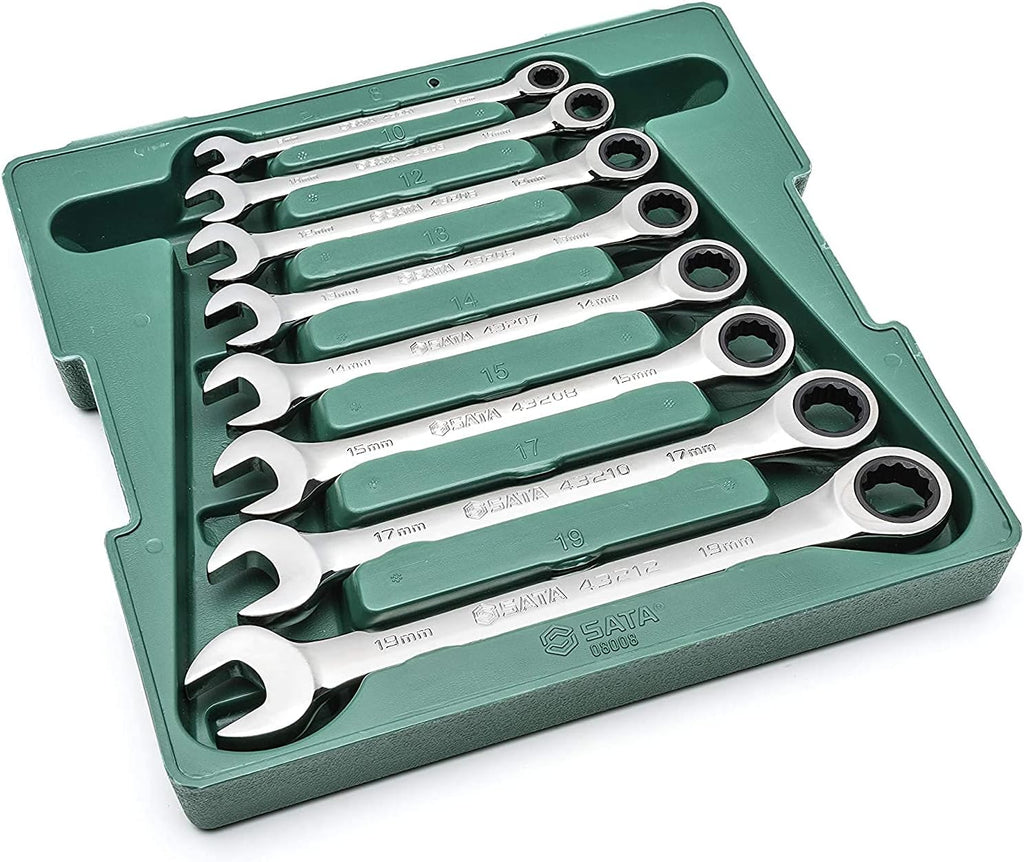 12-Piece Ratcheting Wrench Set Q8865
