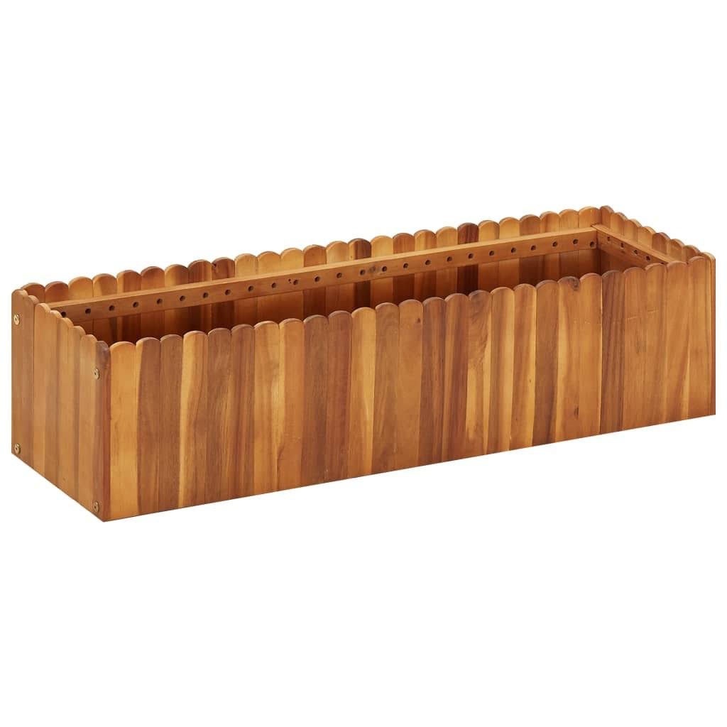 Solid Acacia Wood Garden Raised Bed Z806140