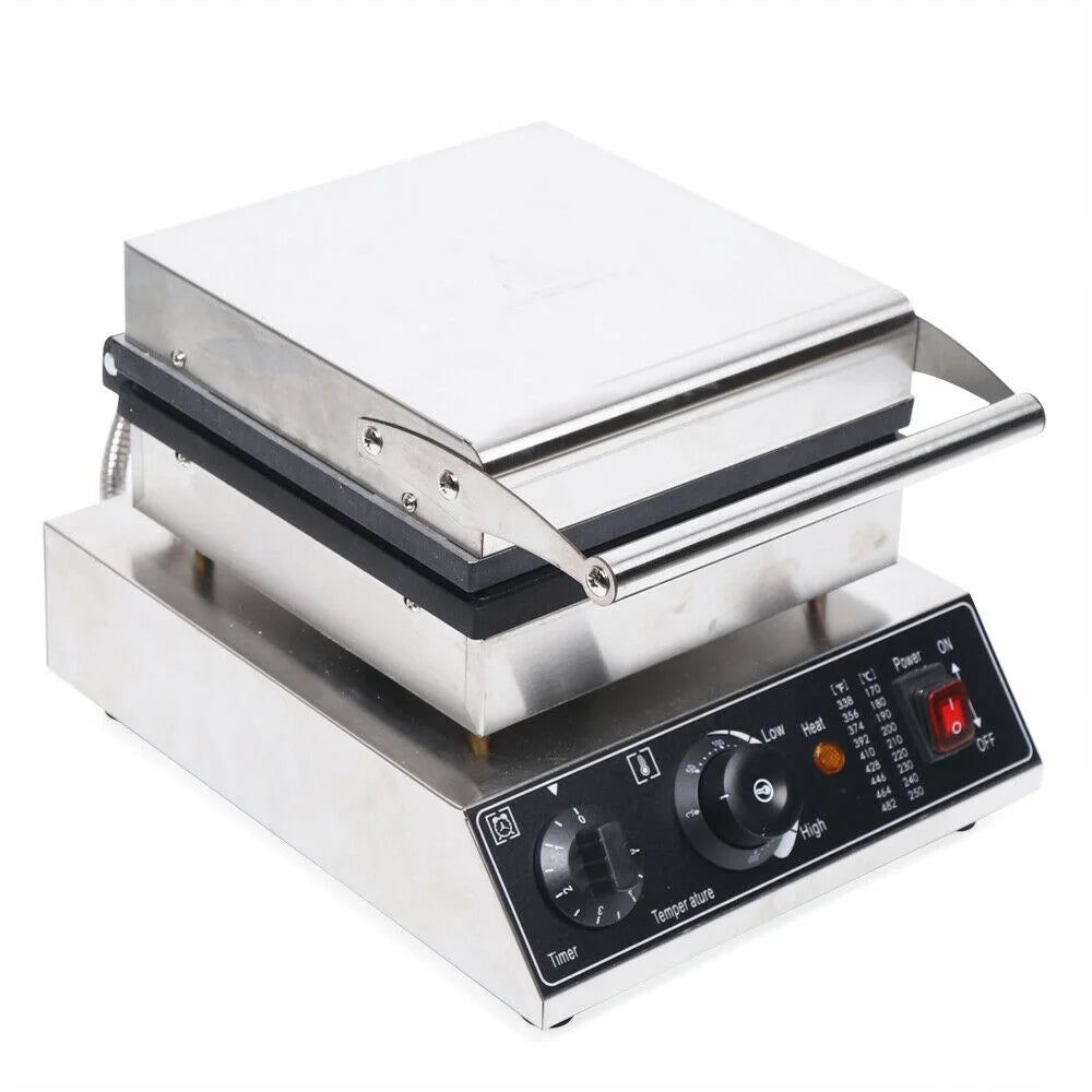 4Pcs Nonstick Electric Belgian Waffle Maker Machine M1817