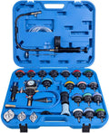 28-Piece Radiator Pressure Tester Cooling System Tool Kit with Carrying Case F15183