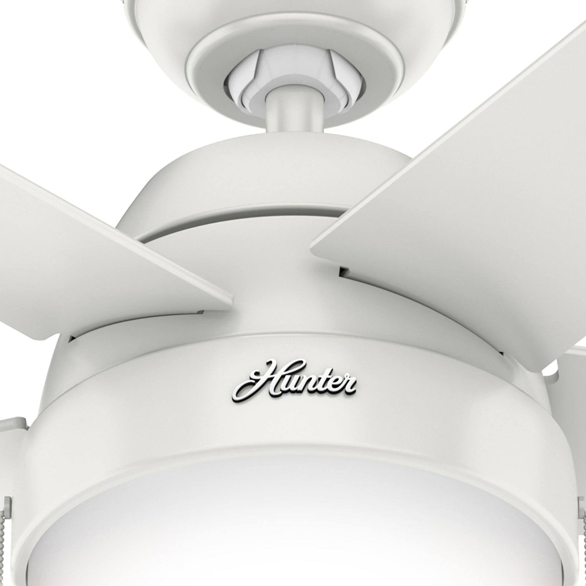 Matte Silver LED Ceiling Fan Z348