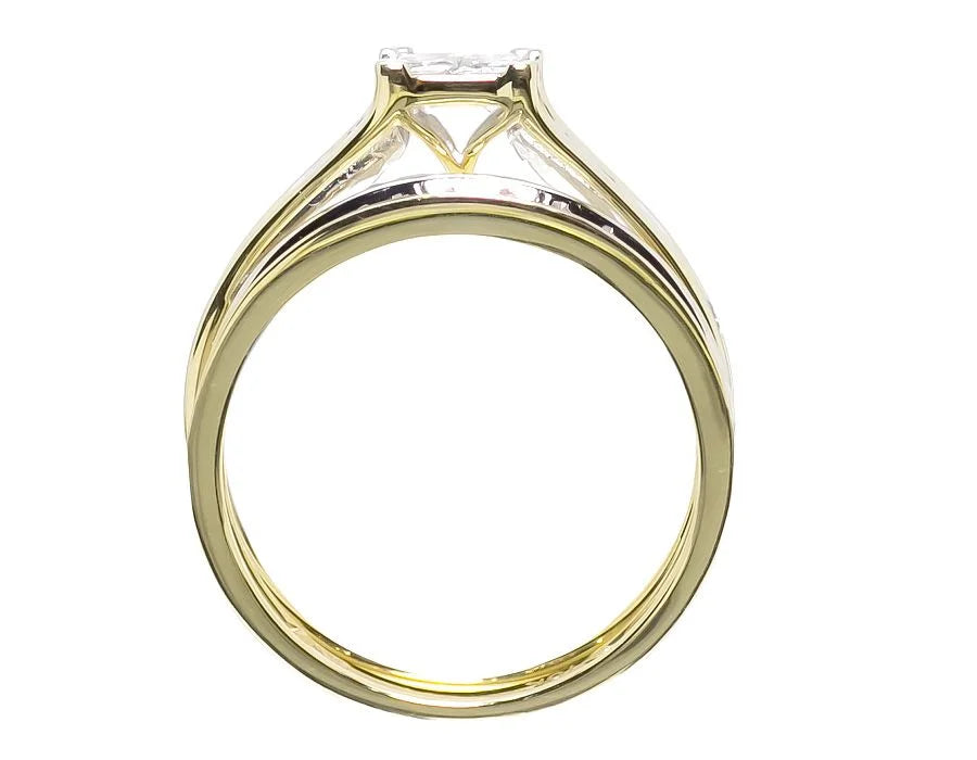 10k Yellow Gold Diamond Engagement Ring Y991541