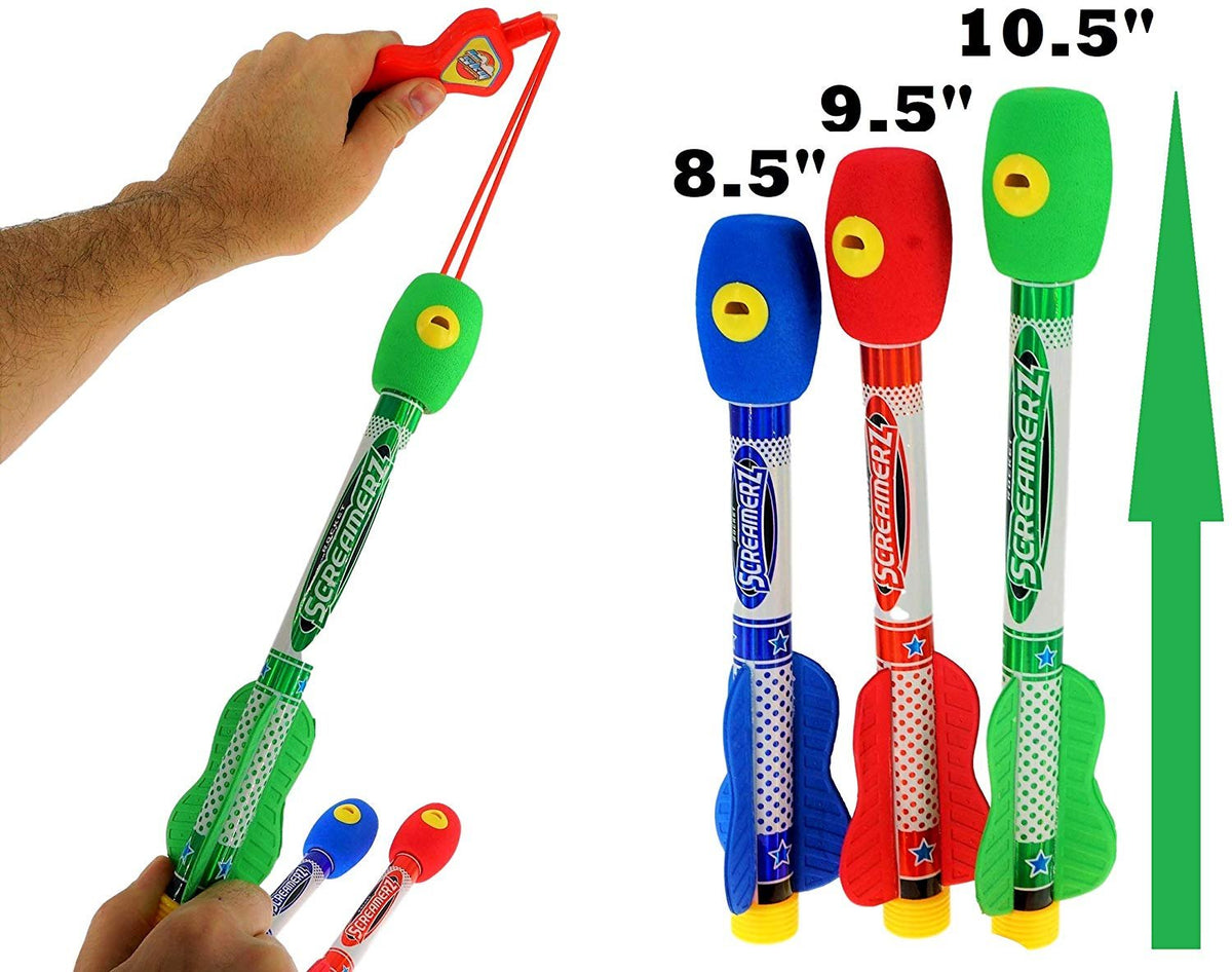 Assorted Plastic Rocket Screamer, Pack of 12 R85926