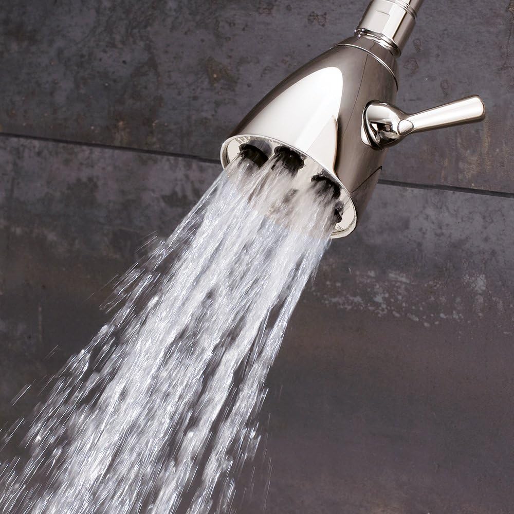 Polished Nickel Adjustable Shower Head I876044