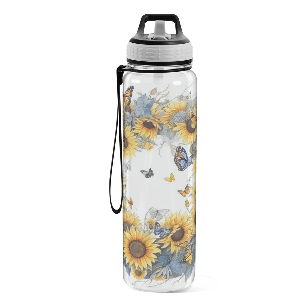 32oz Tritan Clear Water Bottle with Straw U181956
