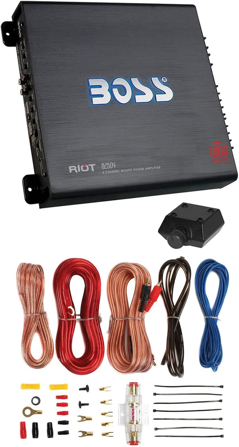 1000 Watt 4 Channel Car Audio Power Stereo Amplifier G3264