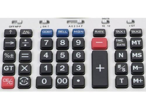 Black Thermal Printing Calculator B6109
